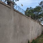 Top wall electric fence installation in Kenya providing advanced perimeter security for residential property.