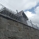 Top wall security electric fence providing 24/7 perimeter protection for property in Kenya.