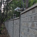 Modern top wall electric fencing solution installed for enhanced home security in Kenya